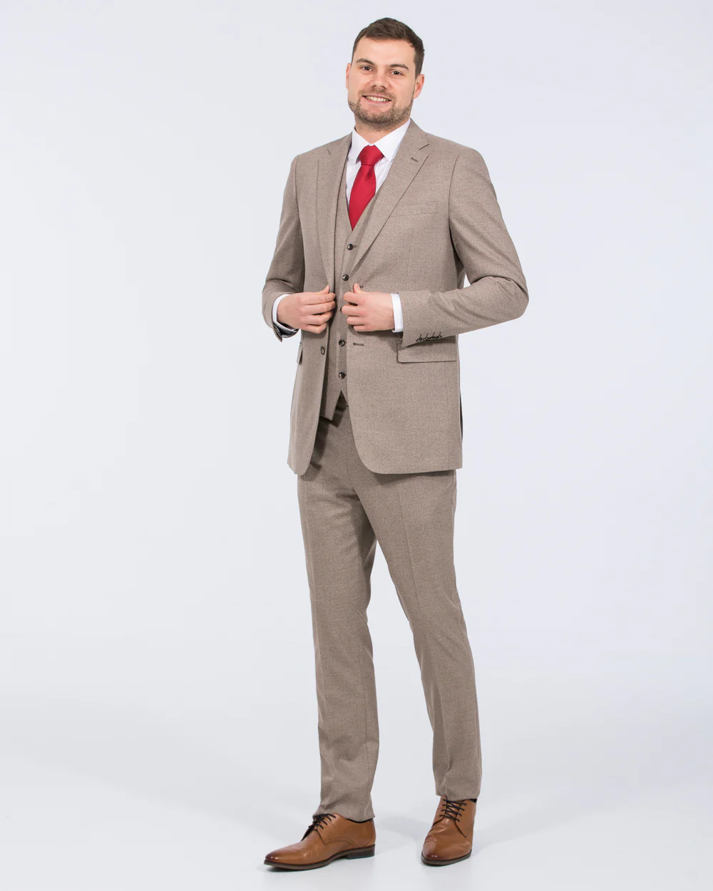 Skopes Jodrell Slim Fit Tall Suit (stone) - Image 2