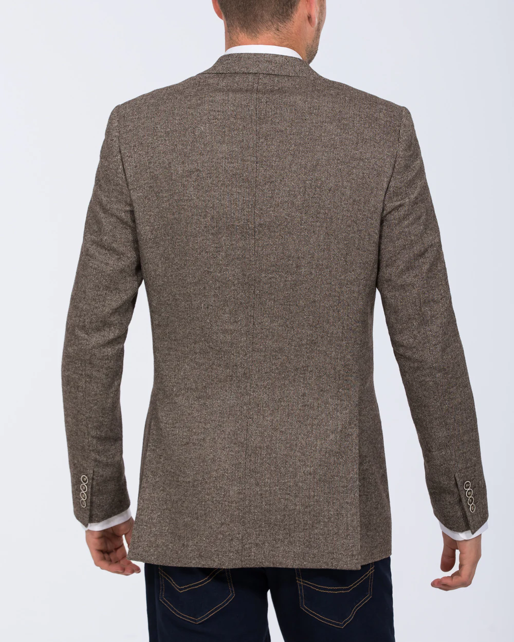 Skopes Jude Tall Blazer (fawn herringbone) - Image 2