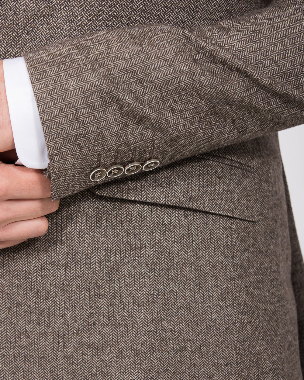 Skopes Jude Tall Blazer (fawn herringbone) - Image 3