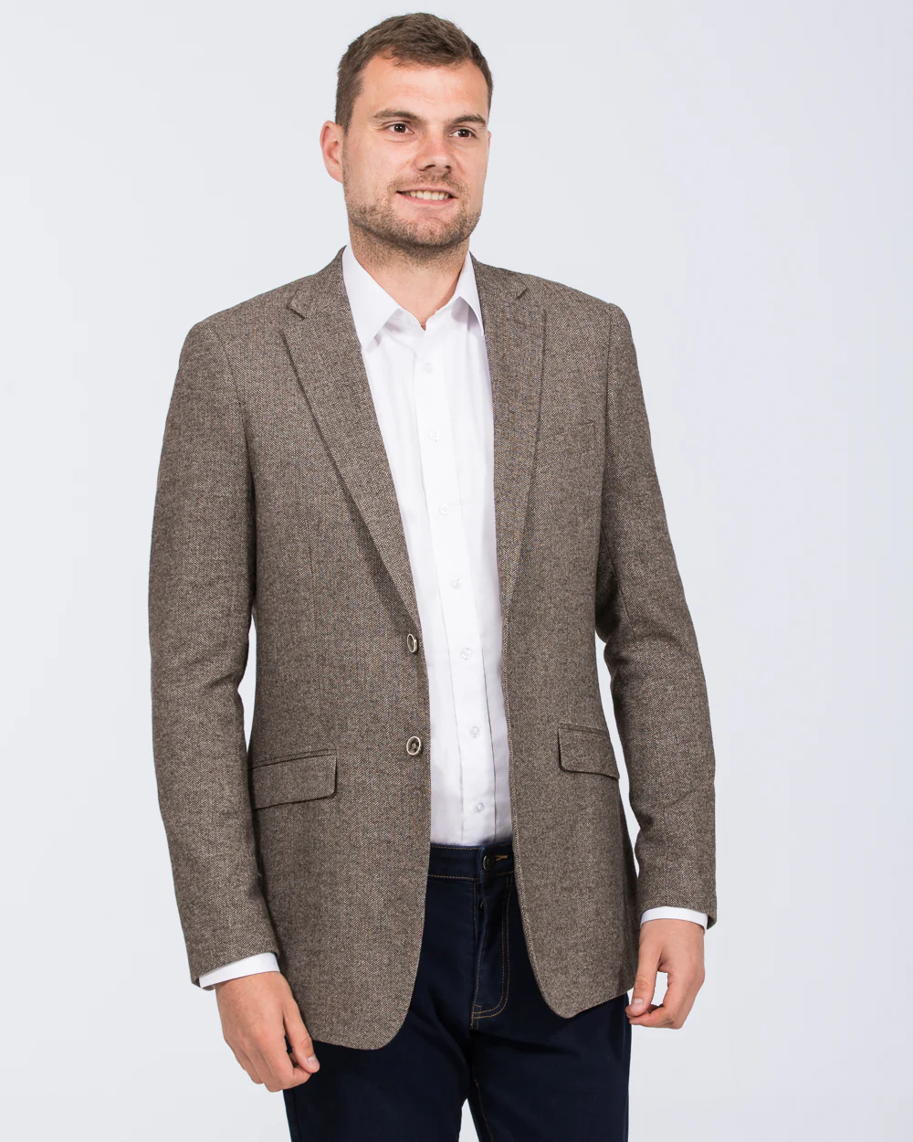 Skopes Jude Tall Blazer (fawn herringbone) - Image 5