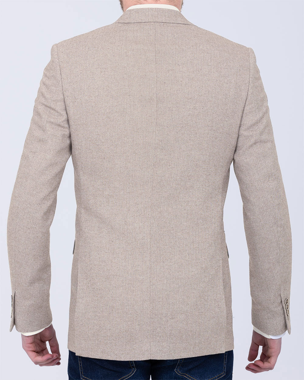 Skopes Jude Tall Blazer (stone herringbone) - Image 2