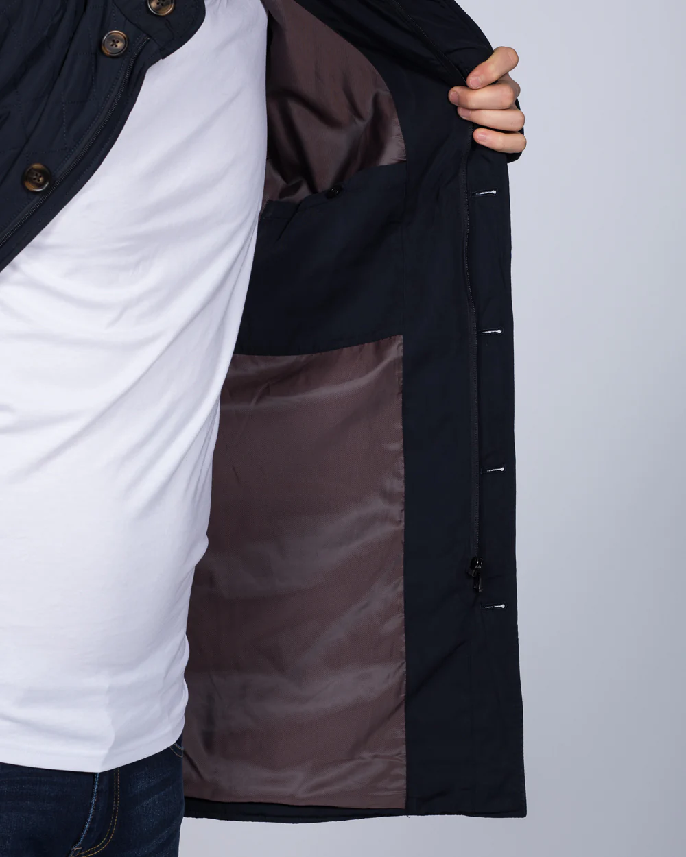 Skopes Pembridge Quilted Jacket (navy) - Image 3