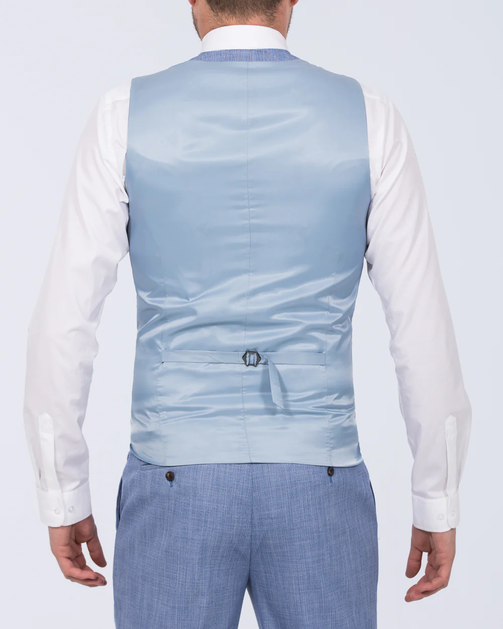 Skopes Redding Slim Fit Tall Suit (sky blue) - Image 12