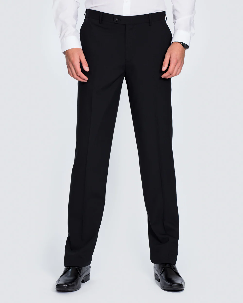 Skopes Regular Fit Wool Tall Suit (black) - Image 4