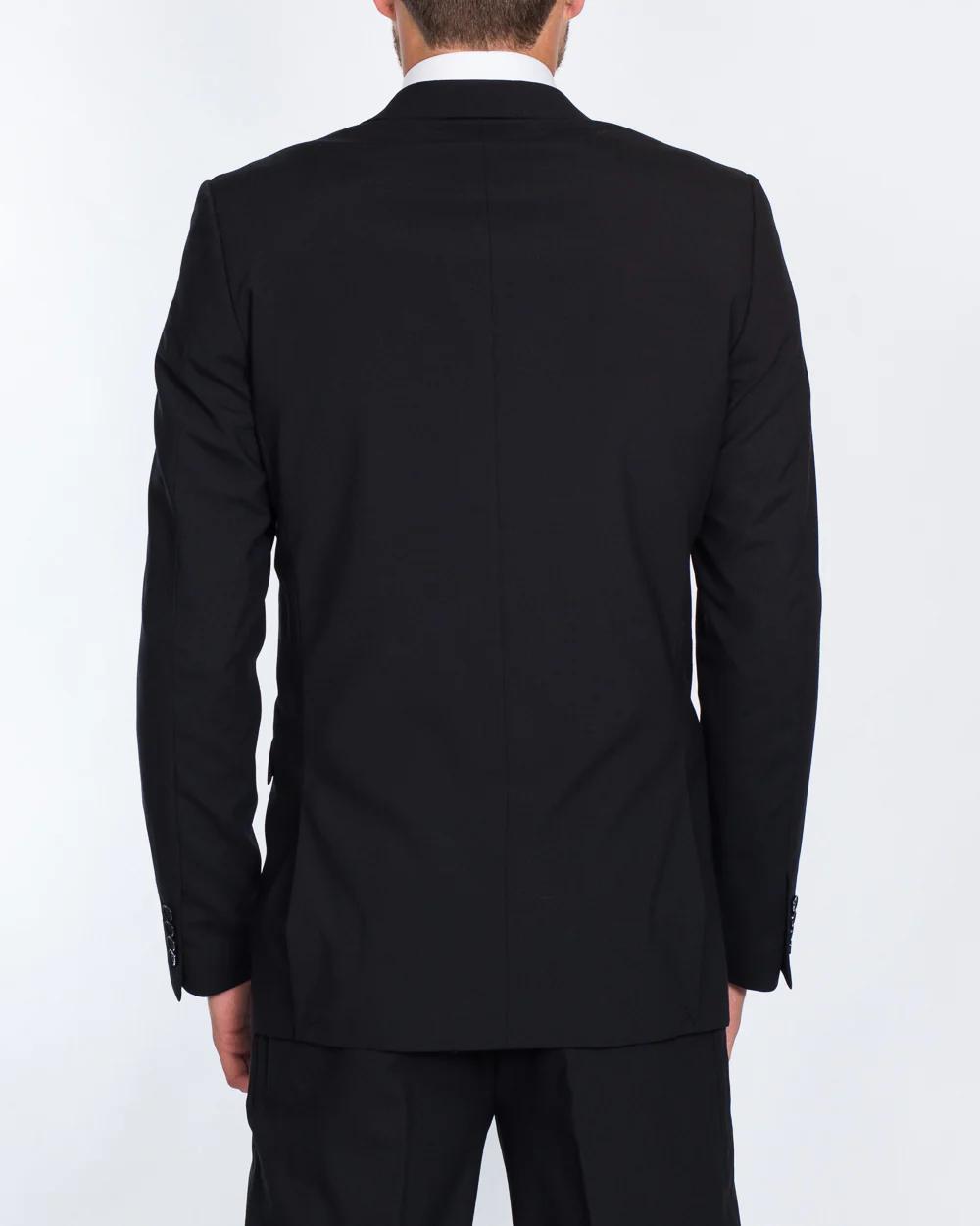 Skopes Regular Fit Wool Tall Suit (black) - Image 8