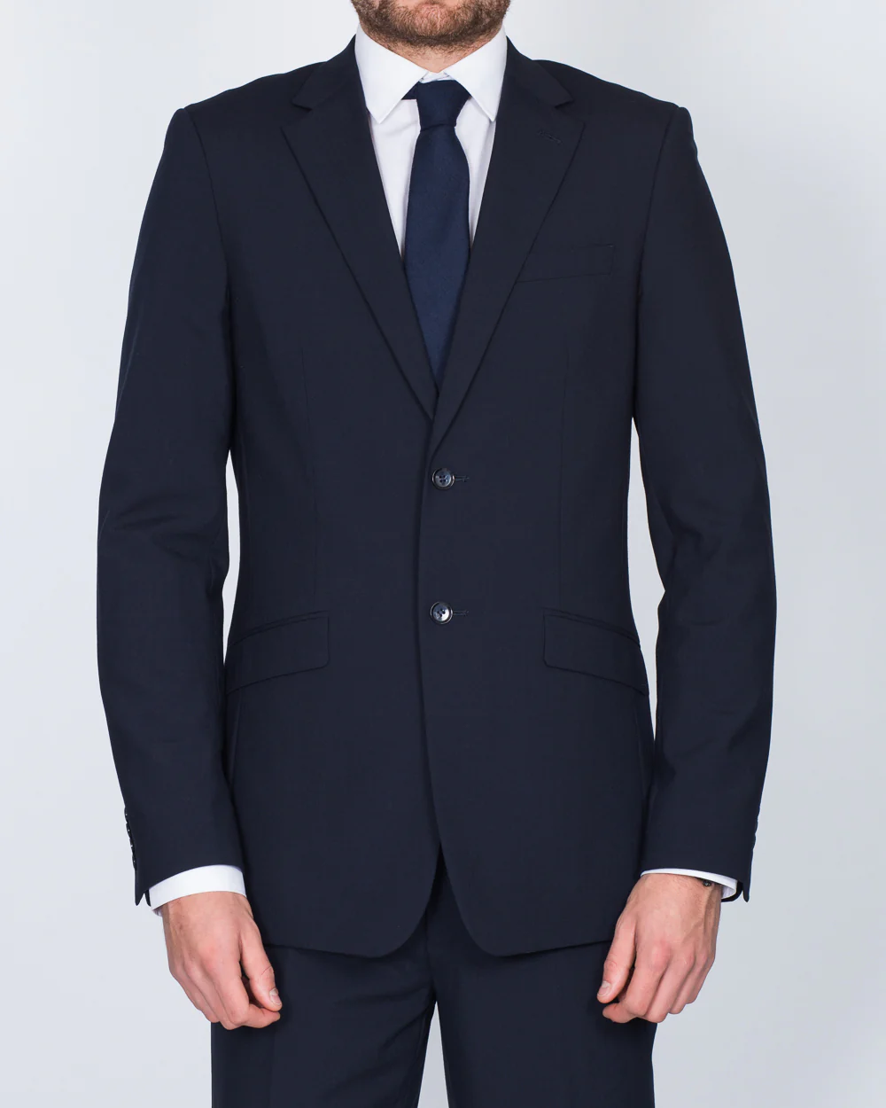 Skopes Regular Fit Wool Tall Suit (navy) - Image 6