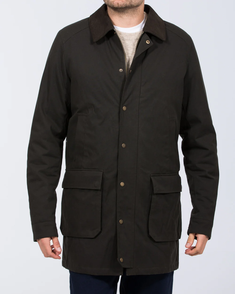 Skopes Ribble Tall Wax Jacket (olive)