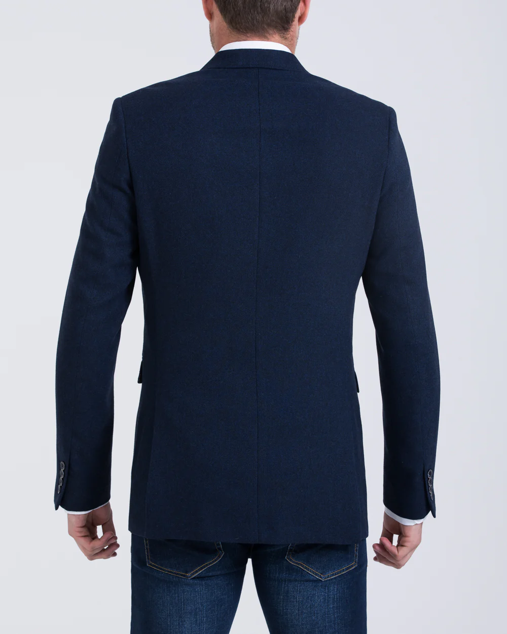 Skopes Ruthin Tall Tweed Blazer (navy) - Image 2
