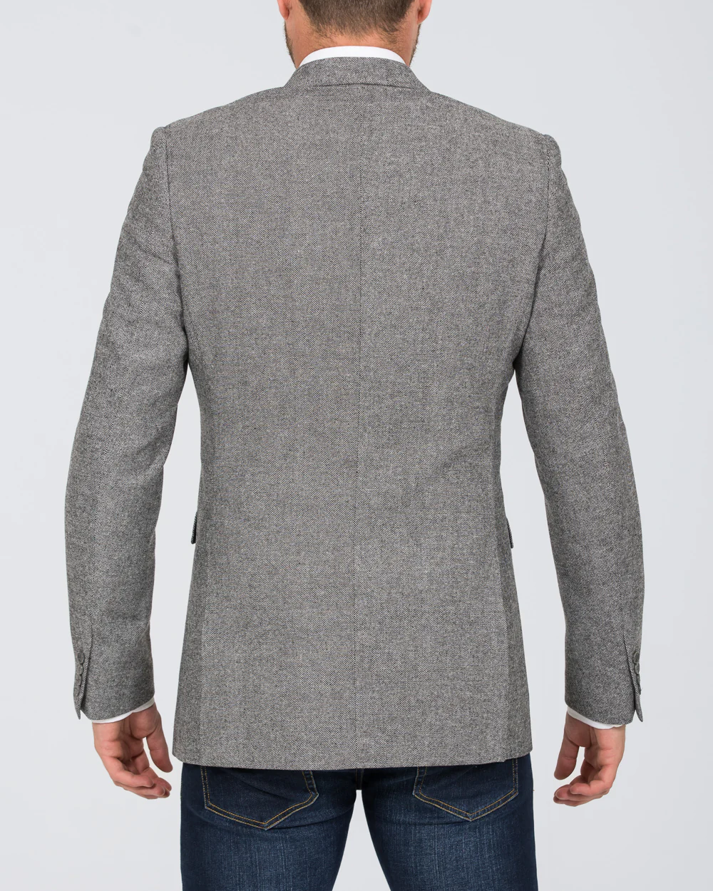 Skopes Ruthin Tall Tweed Blazer (silver) - Image 2