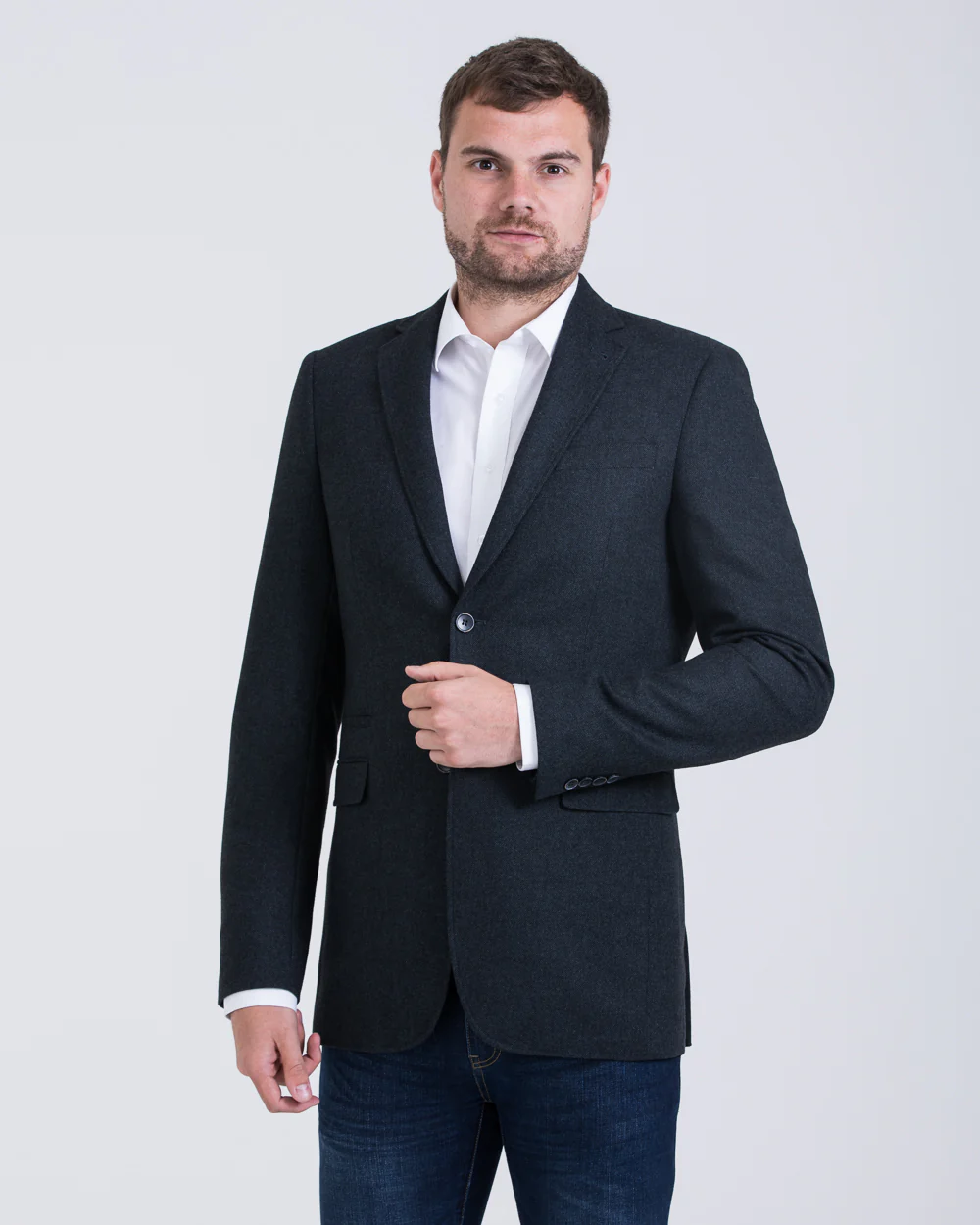 Skopes Ruthin Tall Tweed Blazer (teal) - Image 6