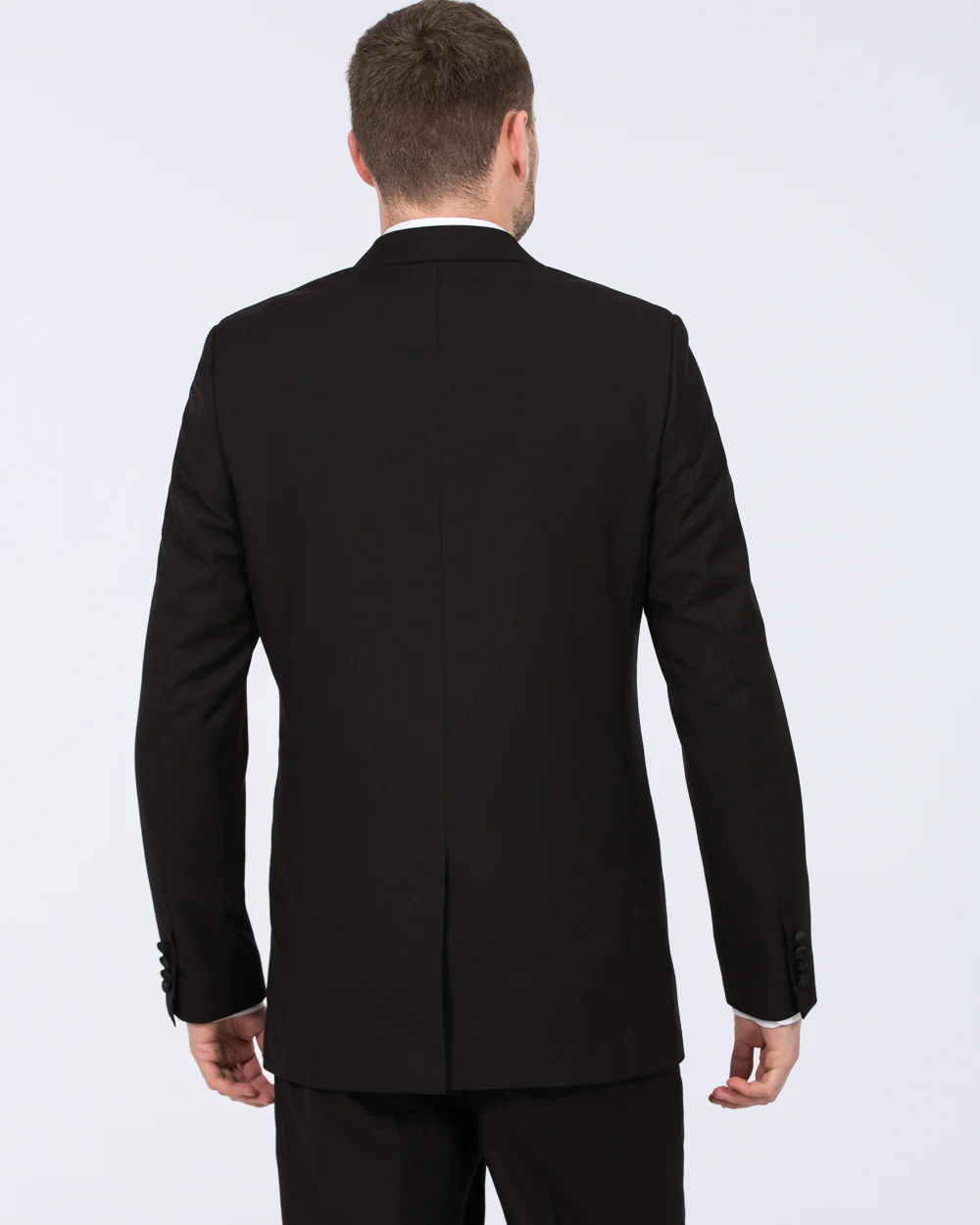 Skopes Sinatra Slim Fit Tall Dinner Suit Jacket (black) - Image 8