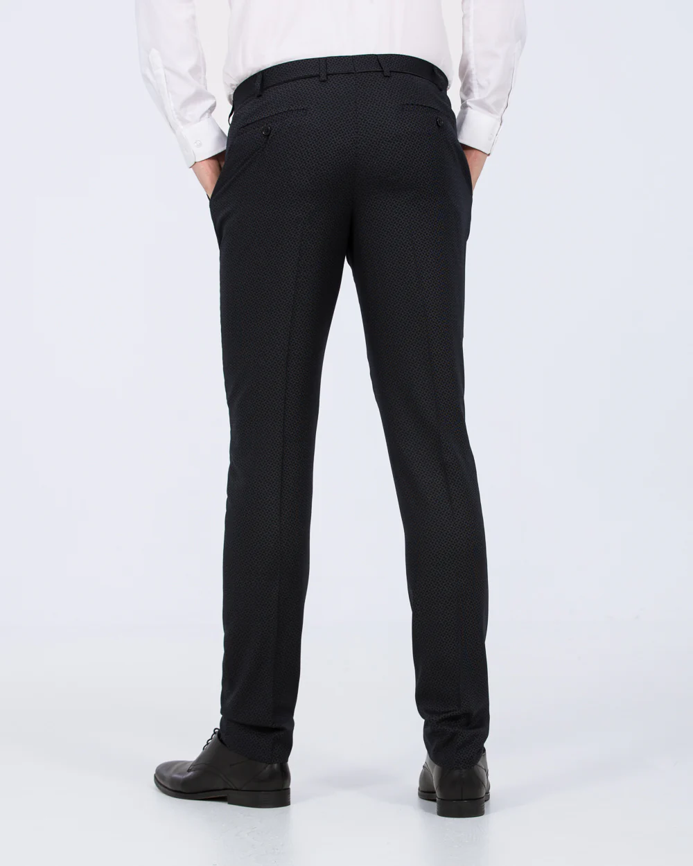 Skopes Slim Fit Tall Mens Dinner Suit (navy diamond) - Image 9