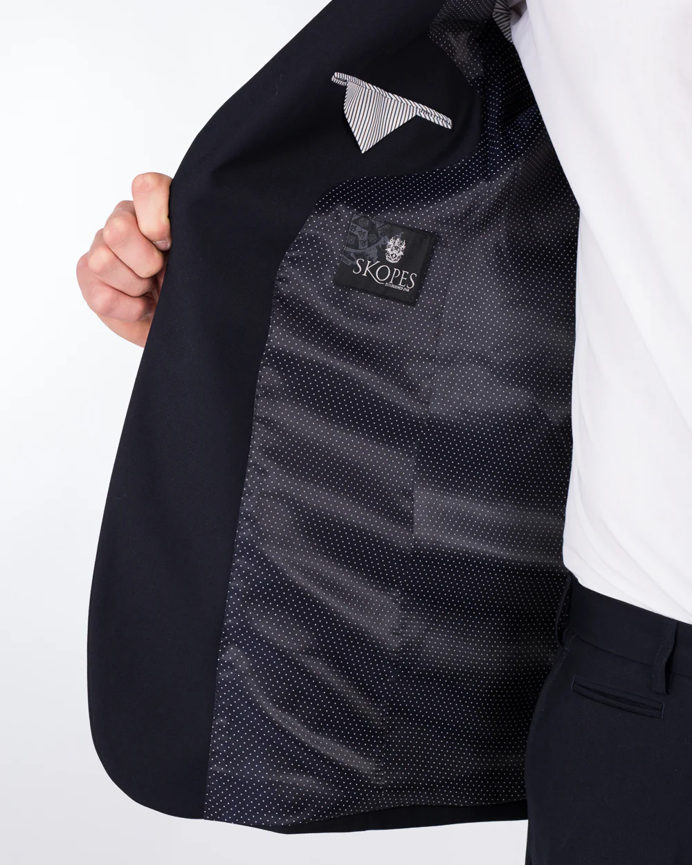 Skopes Slim Fit Tall Suit (navy) - Image 9